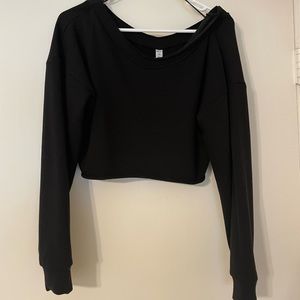 Cropped Alo sweatshirt